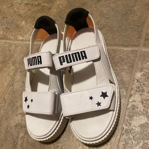 Platform Puma sandals